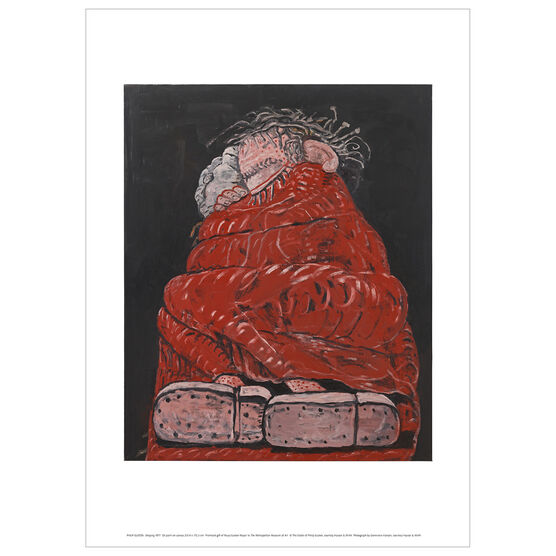 Philip Guston Sleeping poster